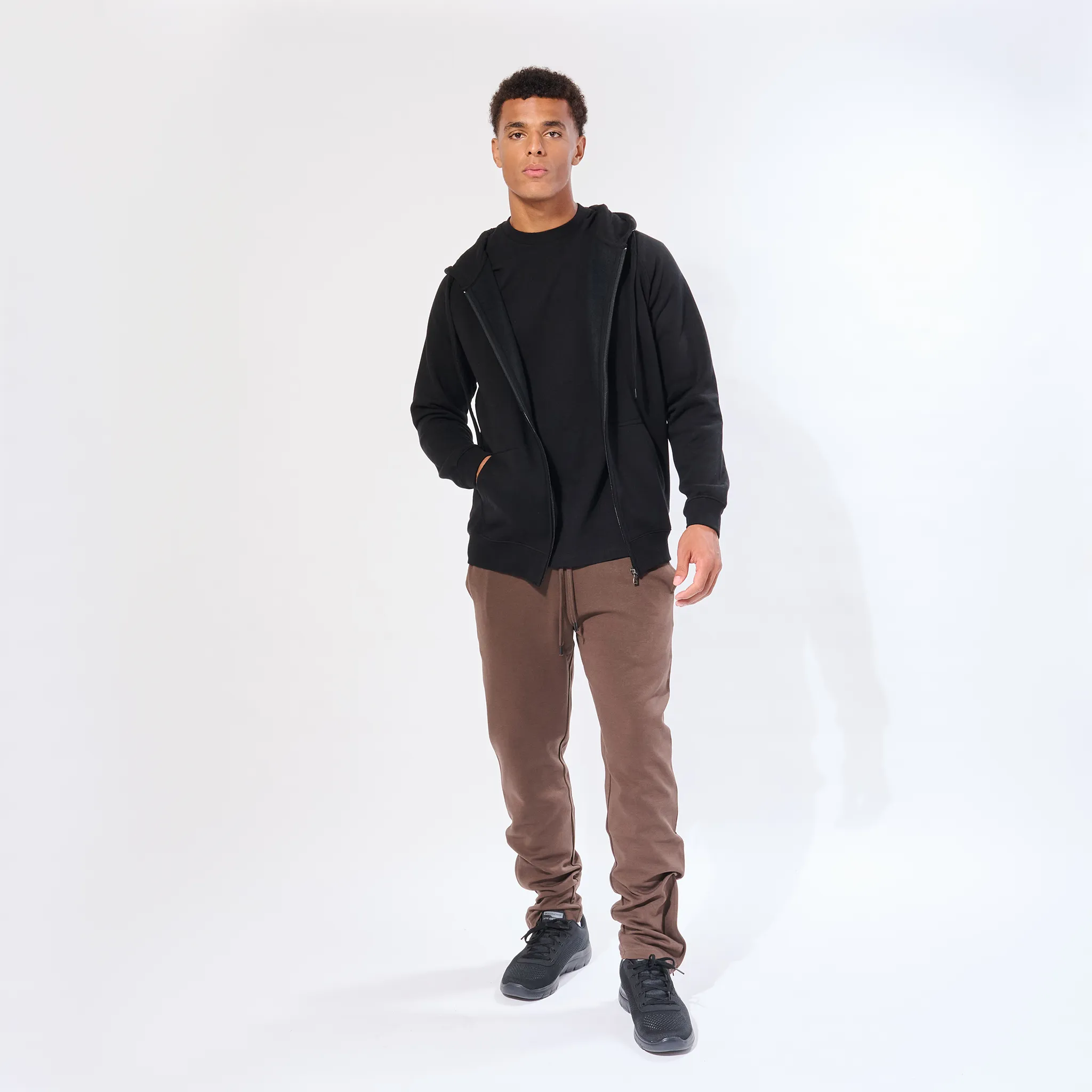 7601  FULL ZIP UP HOOD