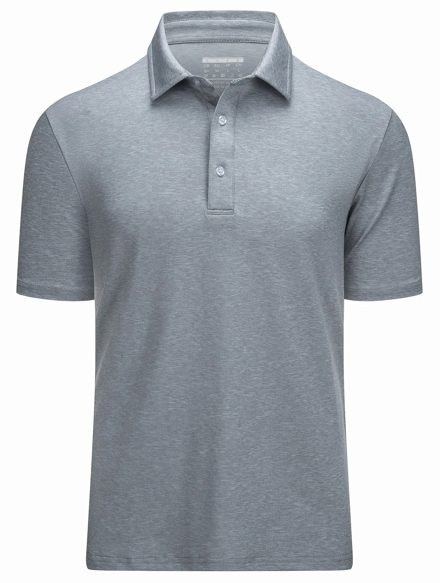 Angelo Ricci™ 3 Button Down Golf Polo Shirt