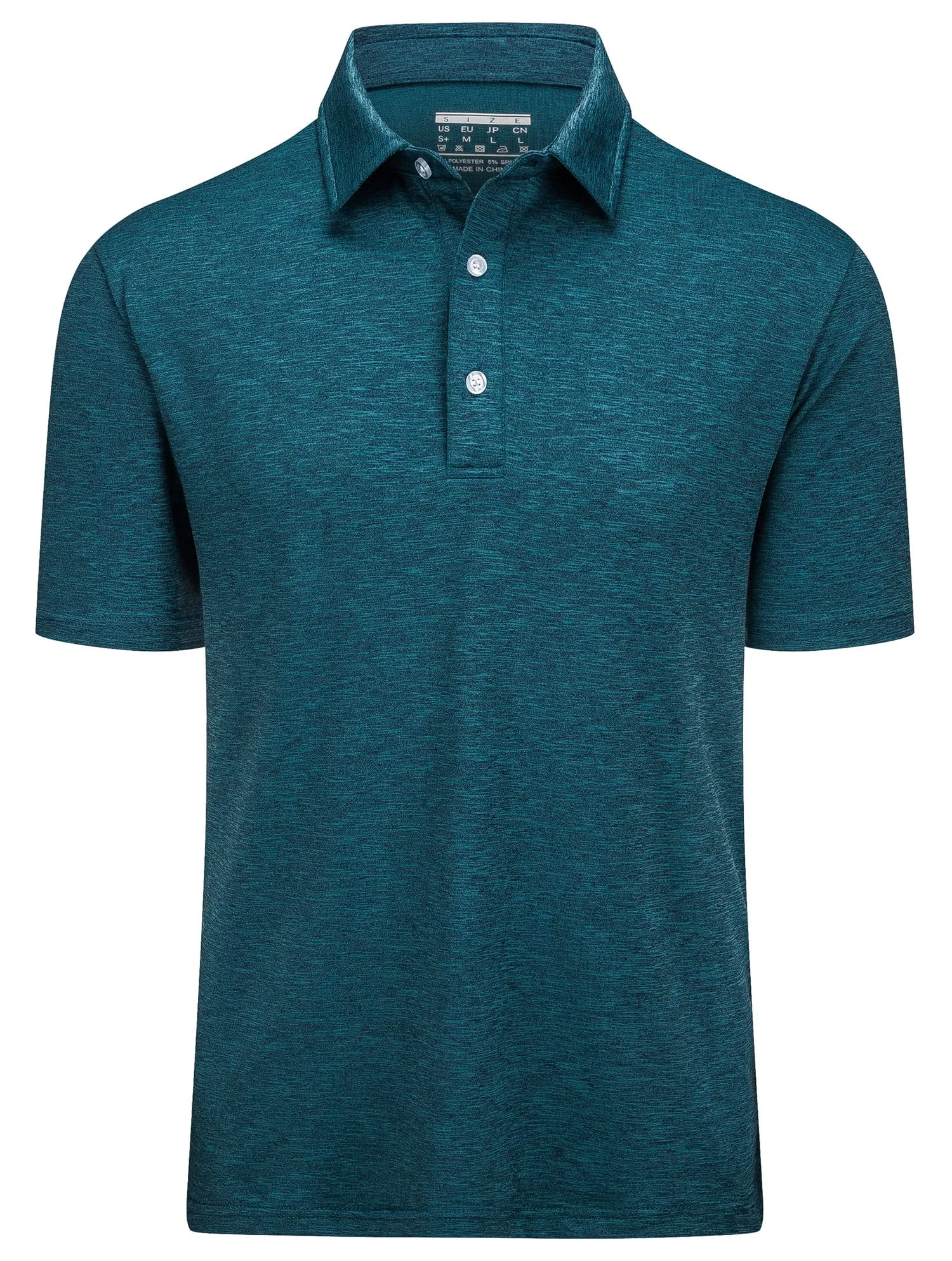 Angelo Ricci™ 3 Button Down Golf Polo Shirt