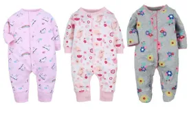 Baby Romper Combo- Pink Unicorn - Baby Garden - Tweety Bird