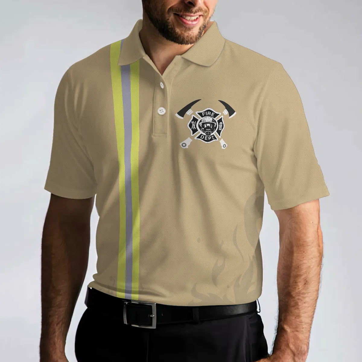 Being A Firefighter Is A Choice Short Sleeve Polo Shirt, Retired Firefighter Polo Shirt, Best Firefighter Shirt For Men