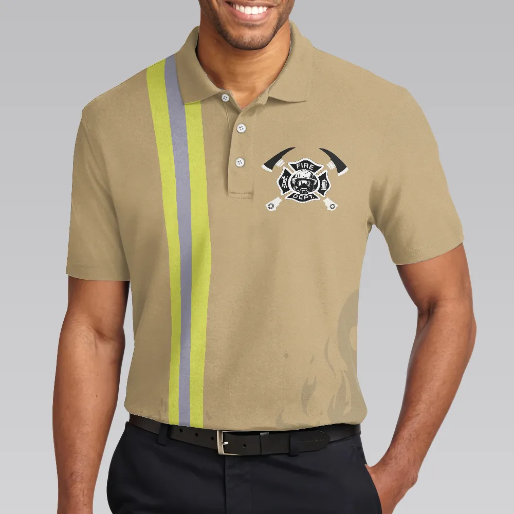 Being A Firefighter Is A Choice Short Sleeve Polo Shirt, Retired Firefighter Polo Shirt, Best Firefighter Shirt For Men