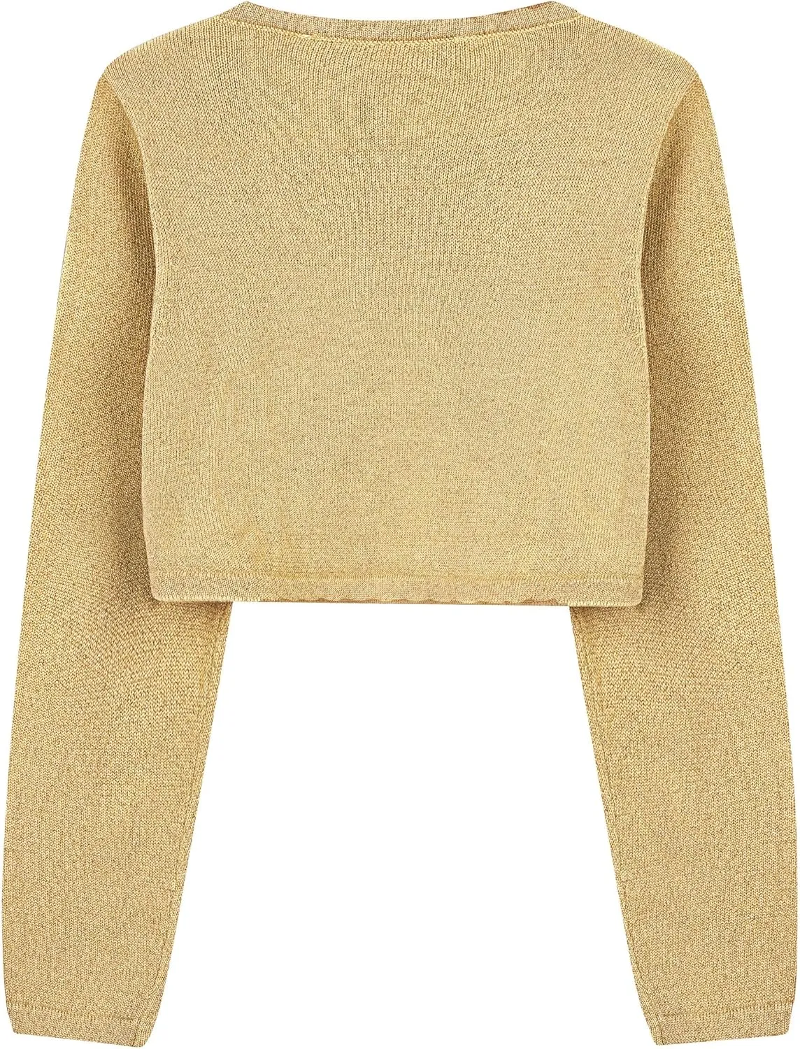 BOLEROSE Girls Long Sleeve Sparkle Cardigan Childrens Kids Bolero Shrug
