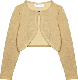 BOLEROSE Girls Long Sleeve Sparkle Cardigan Childrens Kids Bolero Shrug