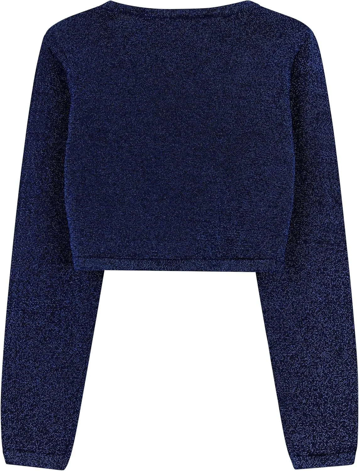 BOLEROSE Girls Long Sleeve Sparkle Cardigan Childrens Kids Bolero Shrug