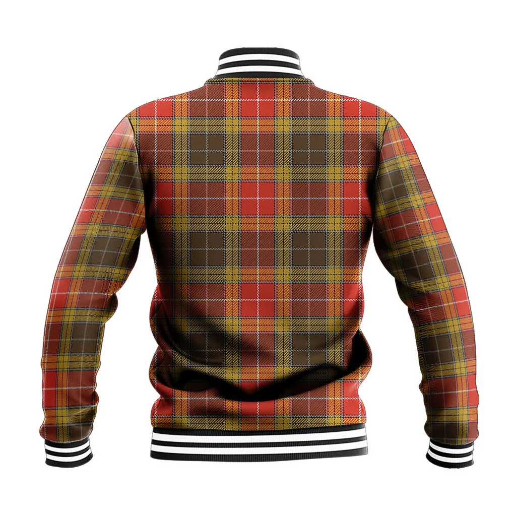 Buchanan Old Set Weathered Tartan Baseball Jacket