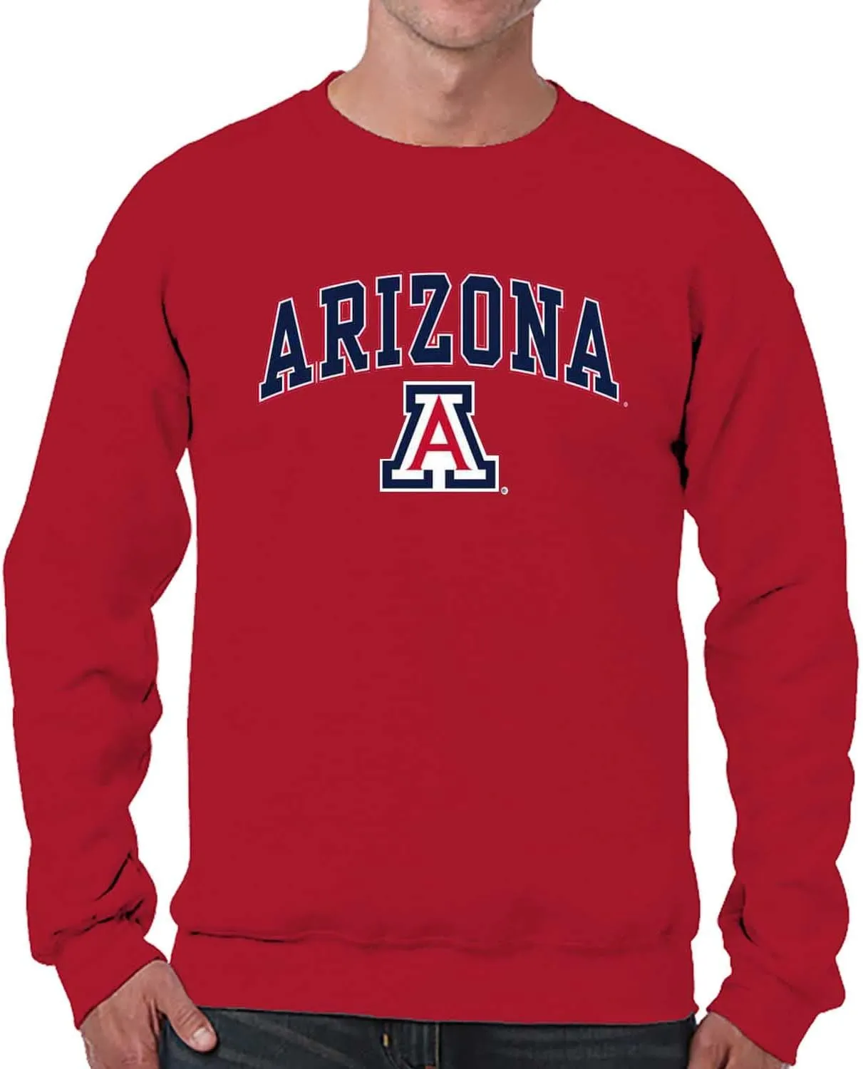 Campus Colors Adult Arch & Logo Soft Style Gameday Crewneck Sweatshirt