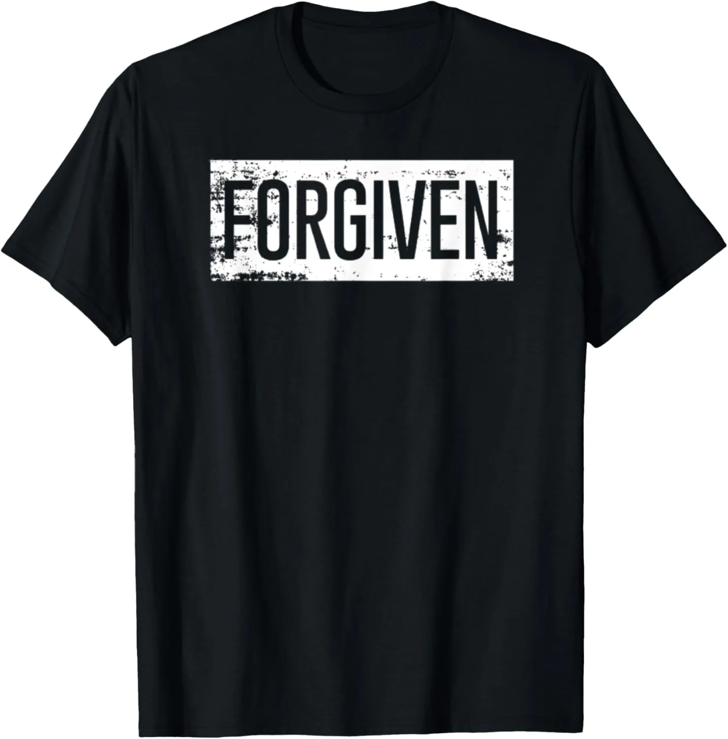 Christian Religious Forgiven Message Inspirational T-Shirt