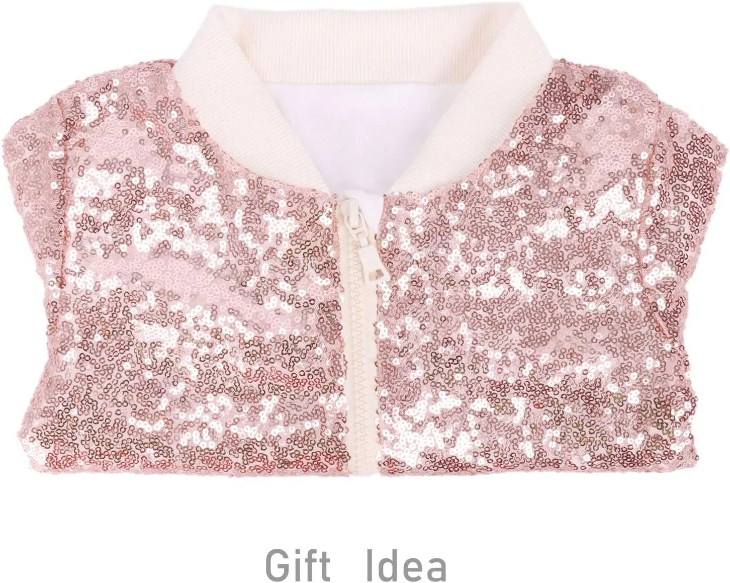 Cilucu Kids Jackets Girls Boys Sequin Zipper Coat Jacket for Toddler Birthday Christmas Clothes