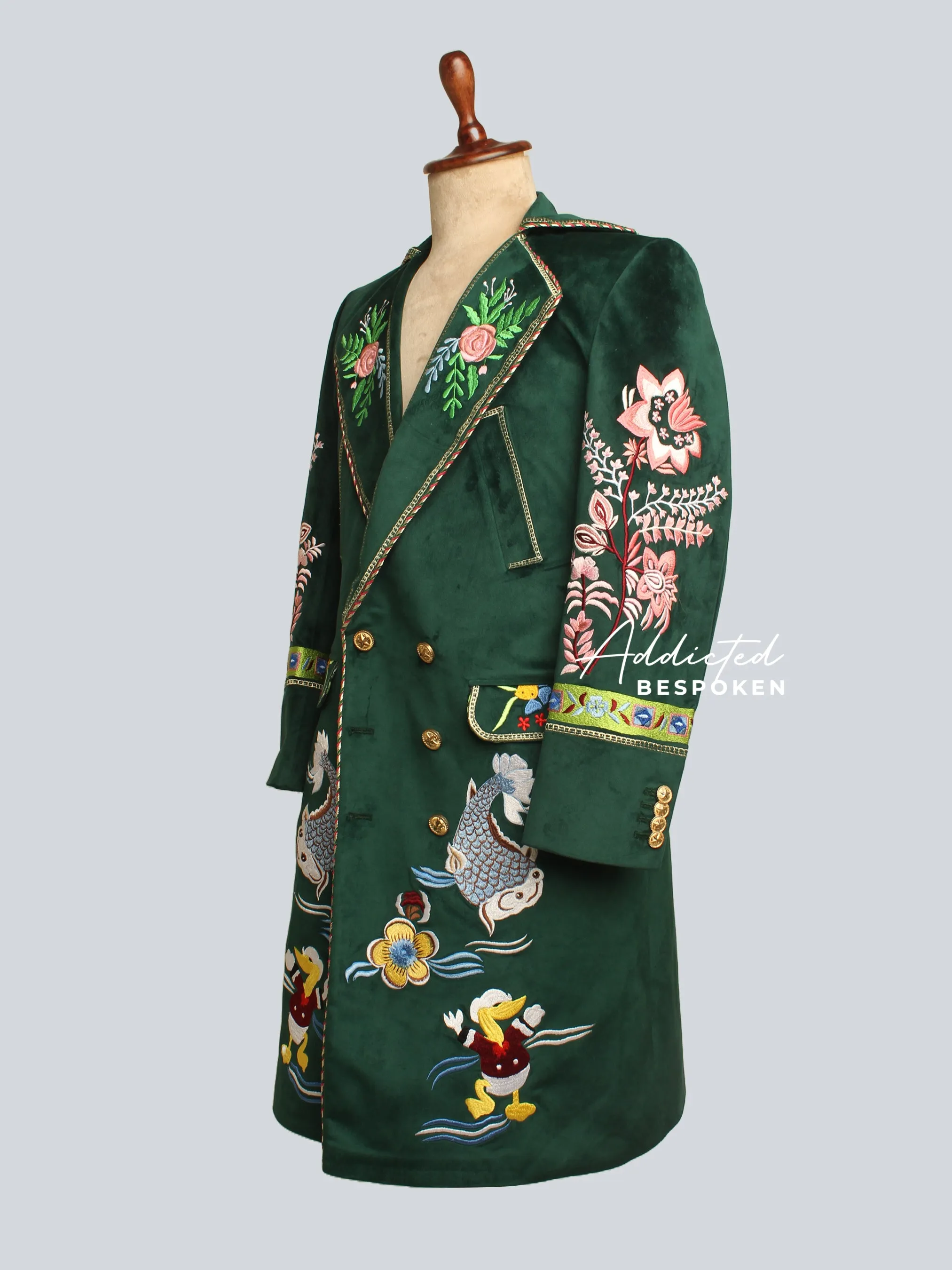 Donald Duck Forest Overcoat