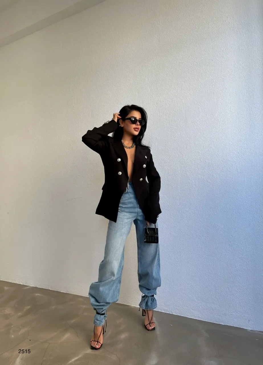 Double-Breasted Blazer