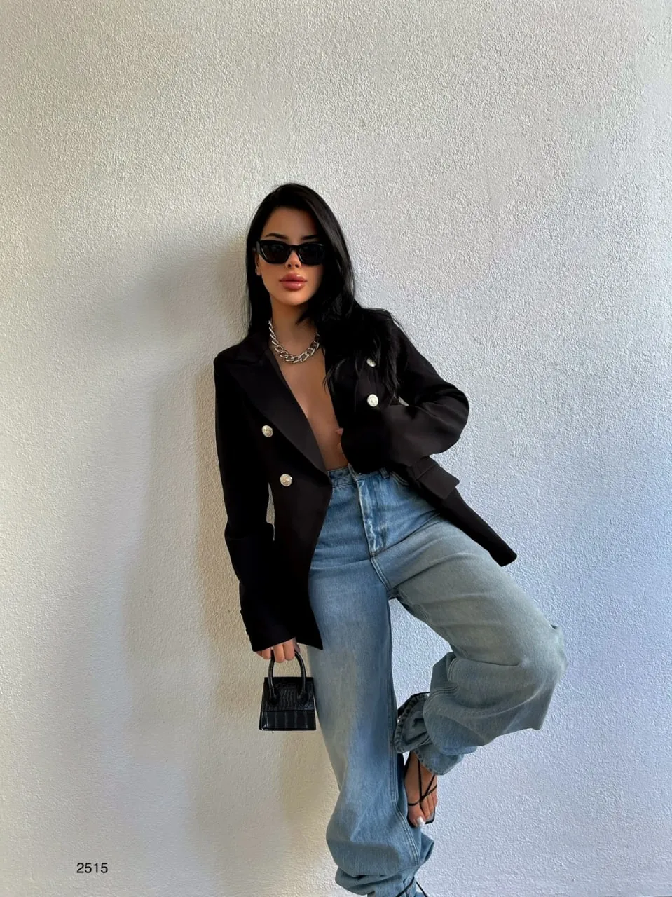 Double-Breasted Blazer