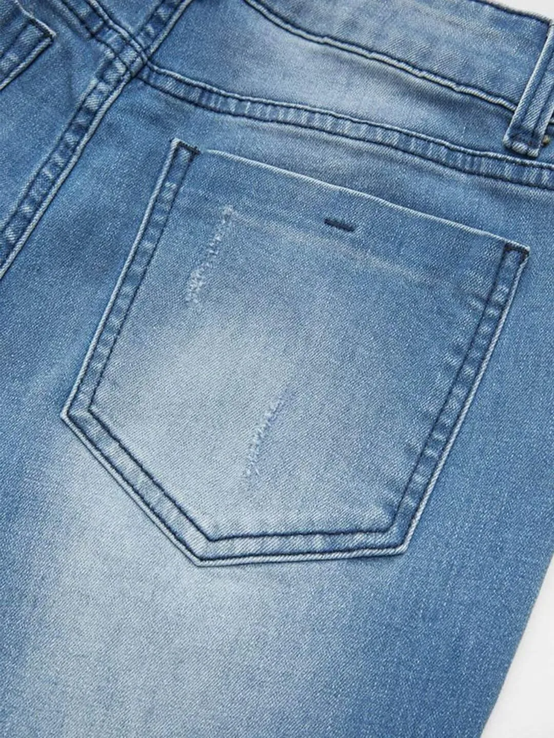 Flamingals Bootcut Jeans for Women High Waisted Bell Bottom Wide Leg Tummy Control Ripped Flare Jeans
