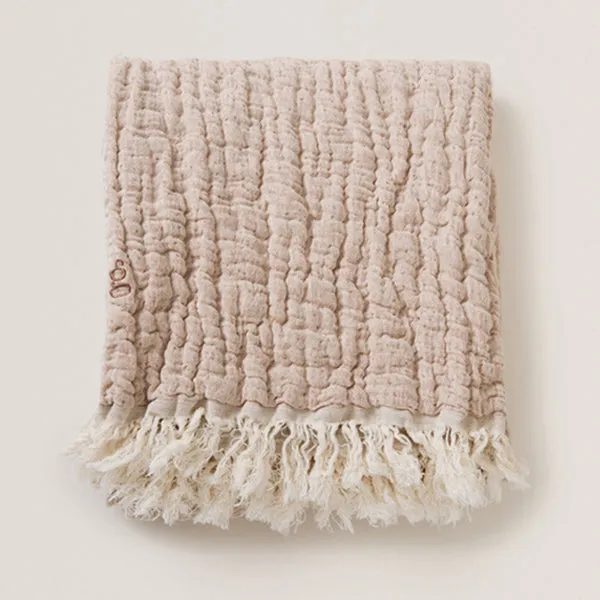 Garbo and Friends Double Bed Quilt - Mellow Tawny