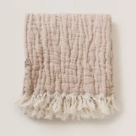 Garbo and Friends Double Bed Quilt - Mellow Tawny
