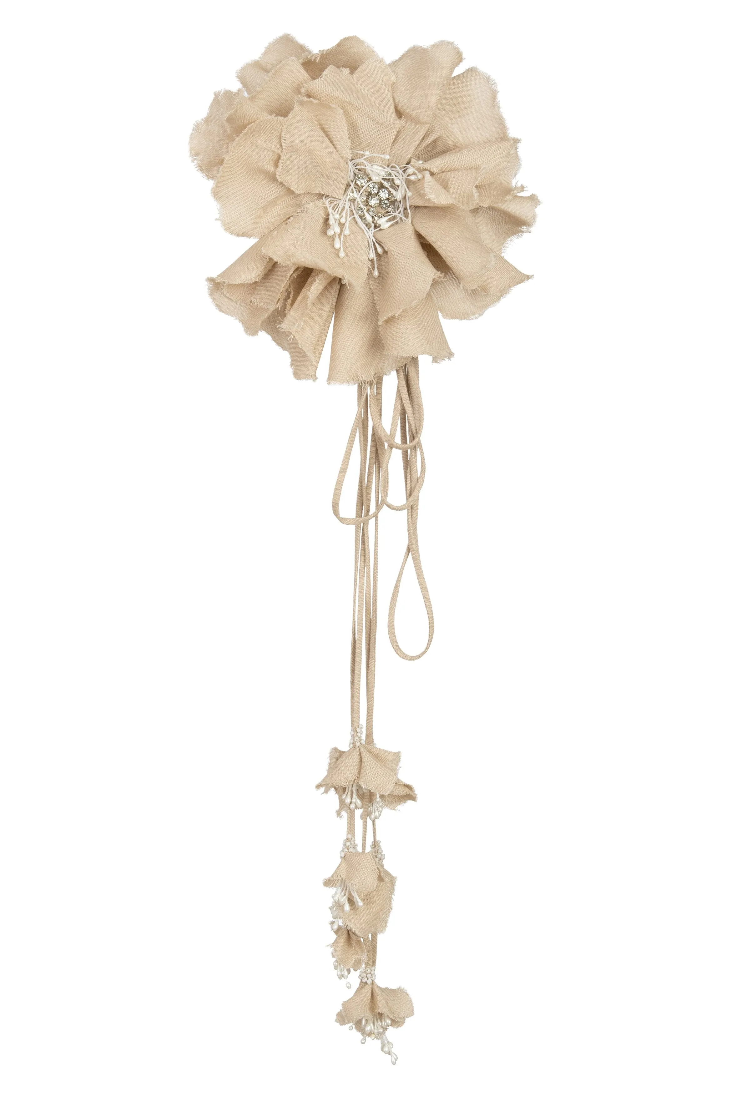 Gol Wrap Dress - Sand