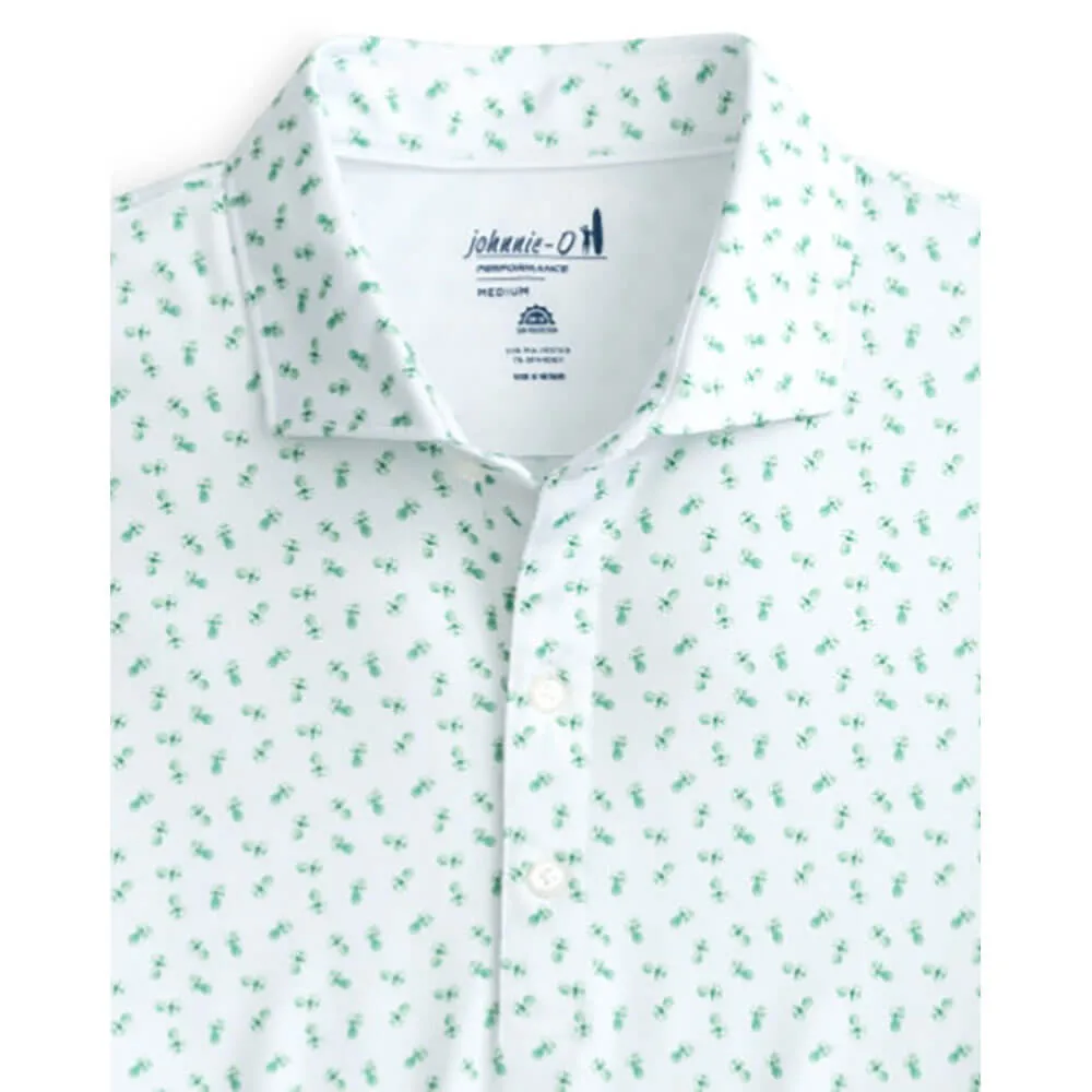 Johnnie-O Tropic Prep-Formance Polo Shirt - White