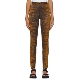 Kenzo Khaki Tiger Slim-Fit Trousers