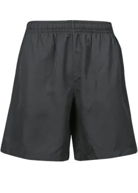 Kids Pongee Sports Shorts - Black