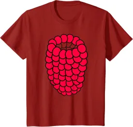 Kids Raspberry Easy DIY Matching Halloween Costume Girl Boy Kid T-Shirt