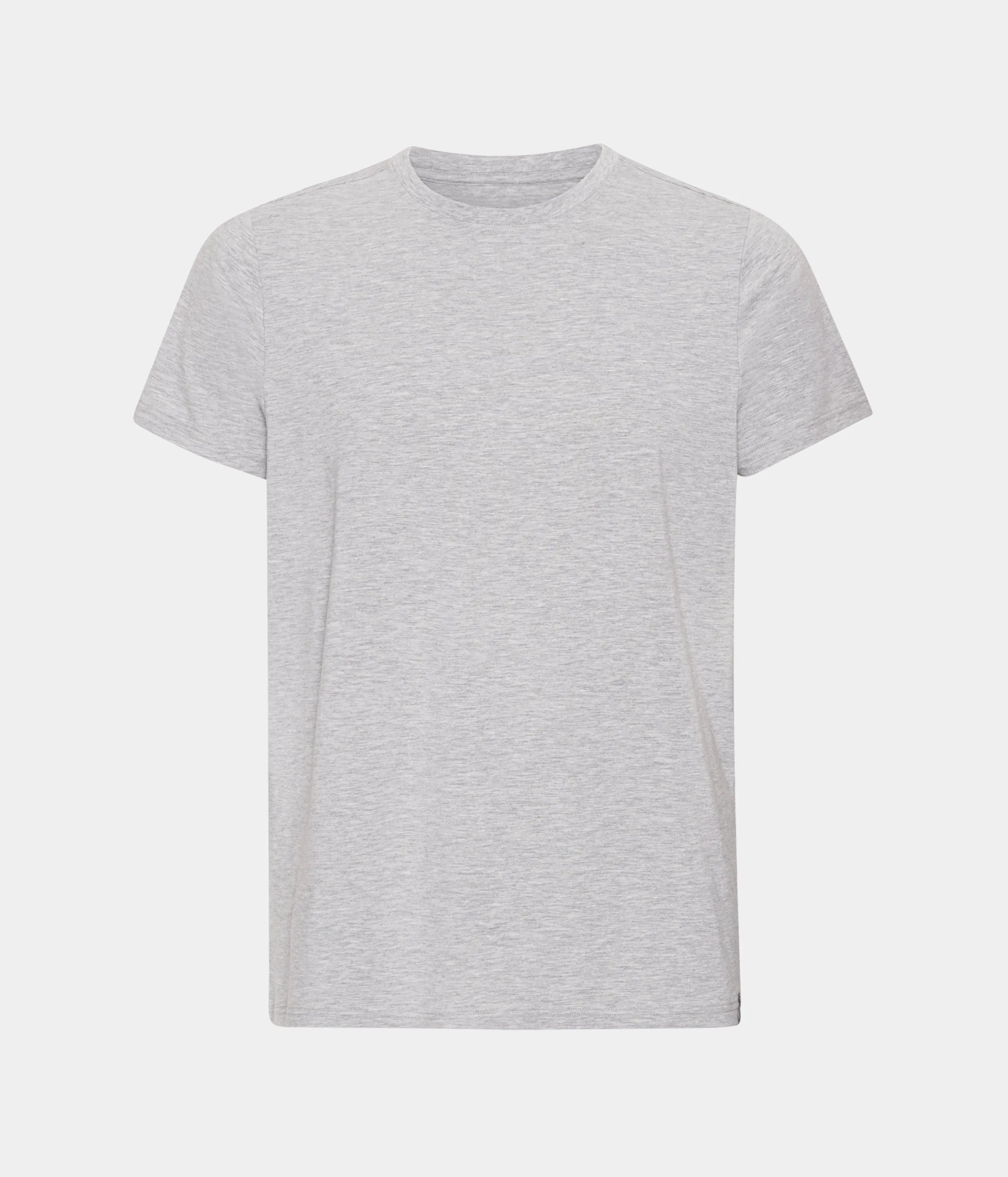Light gray crew neck bamboo T-shirt