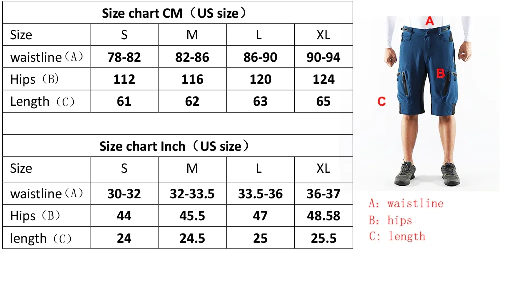 Men's Outdoor Sports Cycling Shorts