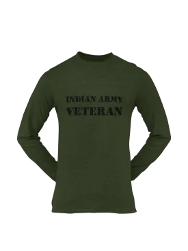 Military T-shirt - Indian Army Veteran (Men)