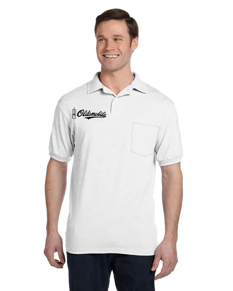 Oldsmobile Script Pocket polo