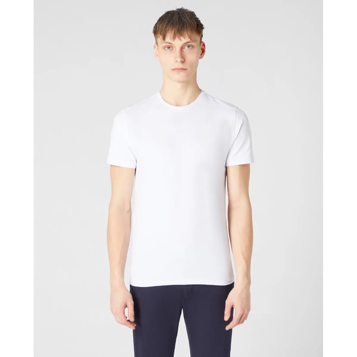 Remus Uomo Crew Neck T-Shirt 01 White