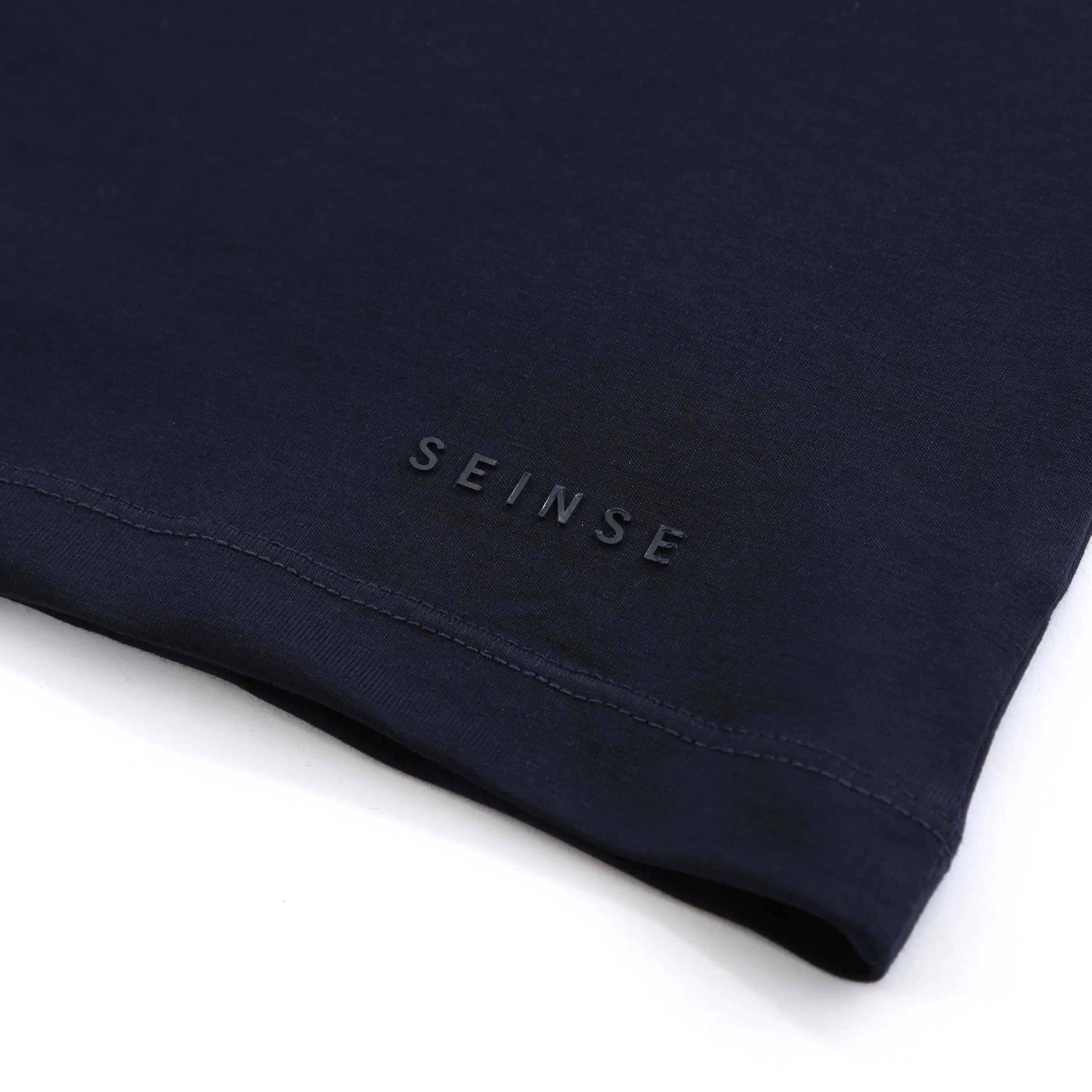 Seinse Essential Crew Neck T Shirt in Navy