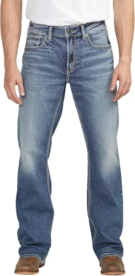 Silver Jeans Co. Men's Zac Relaxed Fit Straight Leg Jeans