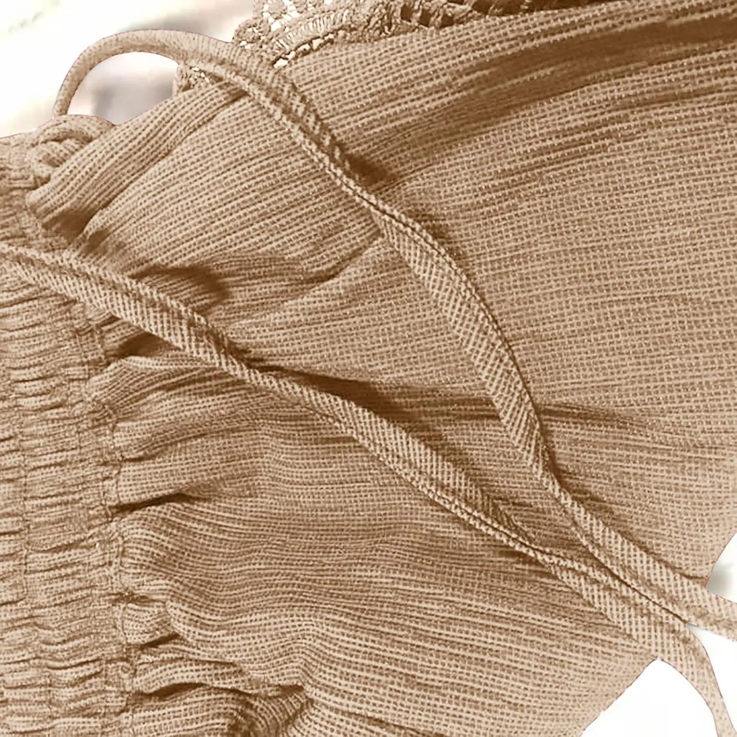 Summer Shorts for Women Elastic Waist Drawstring Lace Trim Pleated Beach Shorts Comfy Loose Lightweight Casual Shorts