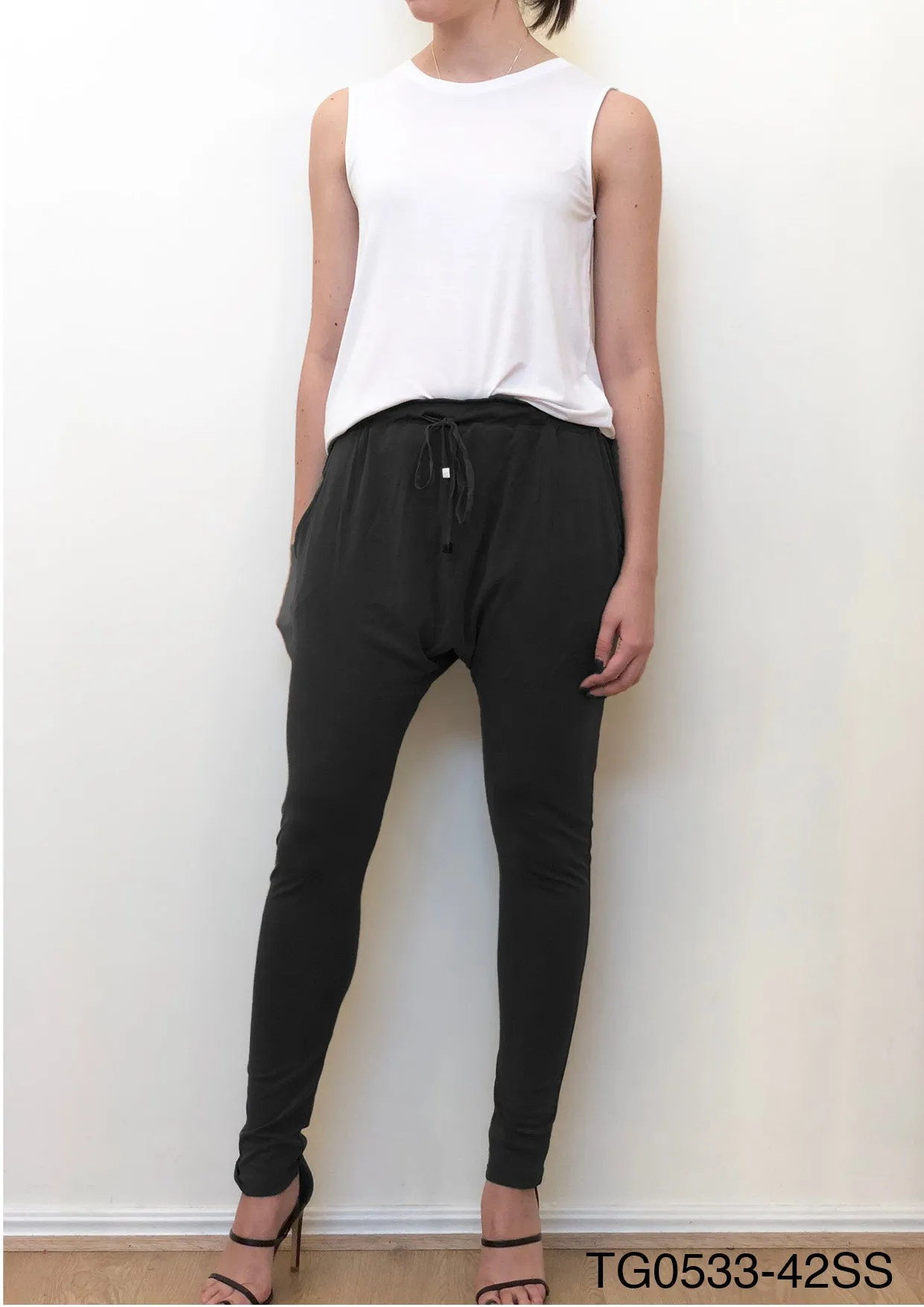 TG0533-42SS Basic Drop Crotch Stretch Pant (Pack)