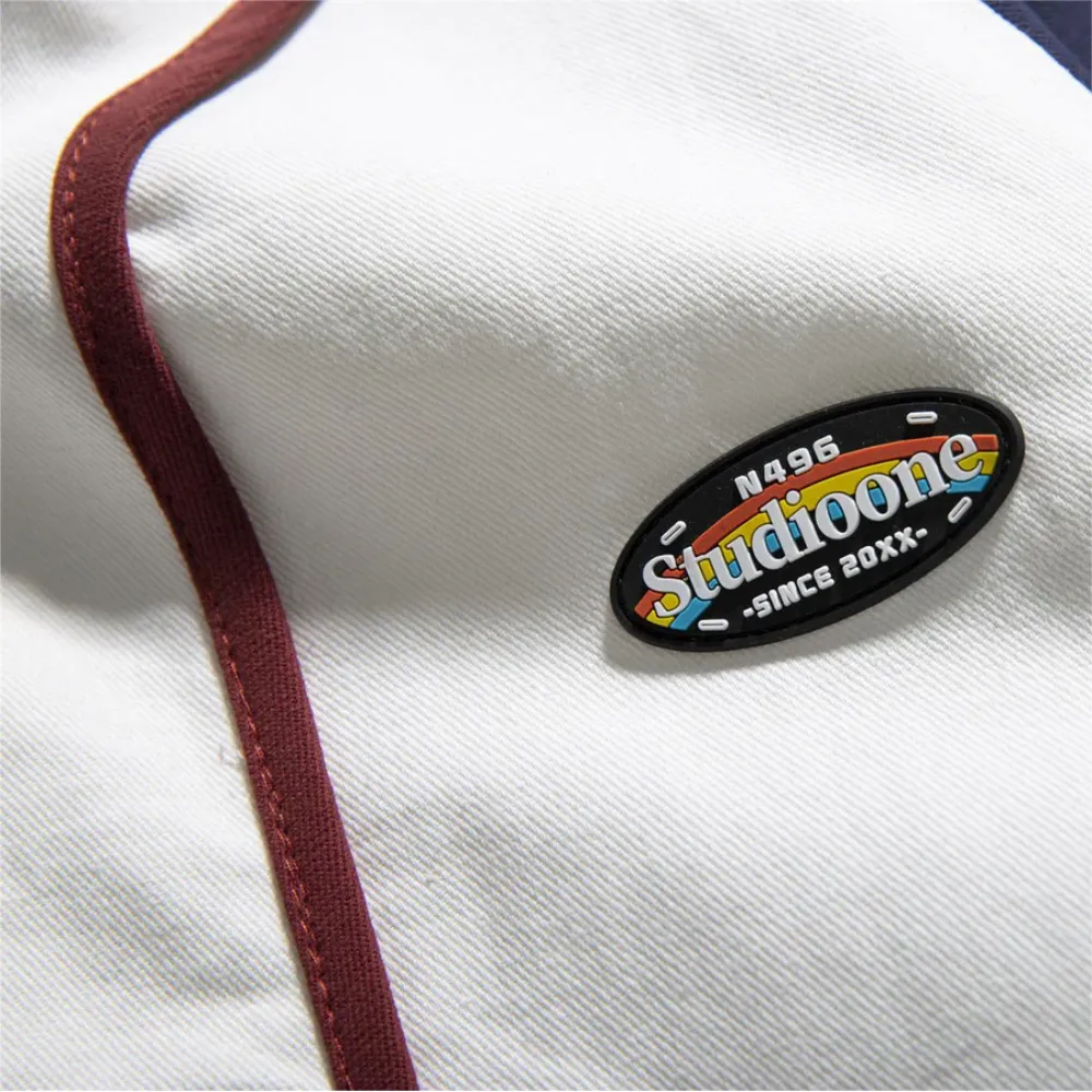 “Vintage High Street Racing Baseball” Jacket