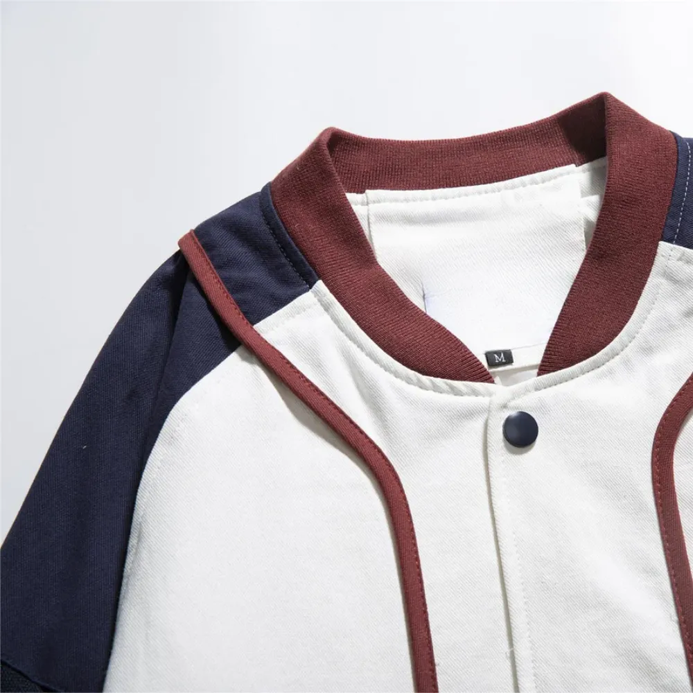 “Vintage High Street Racing Baseball” Jacket