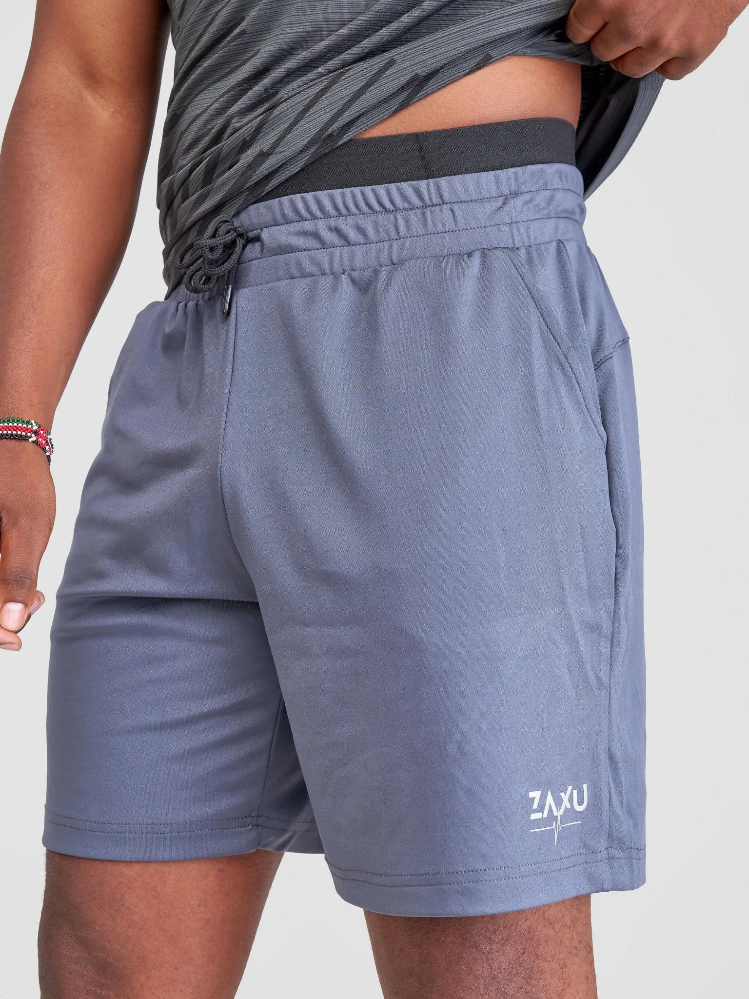 Zaxu Sports Jabali Shorts - Grey