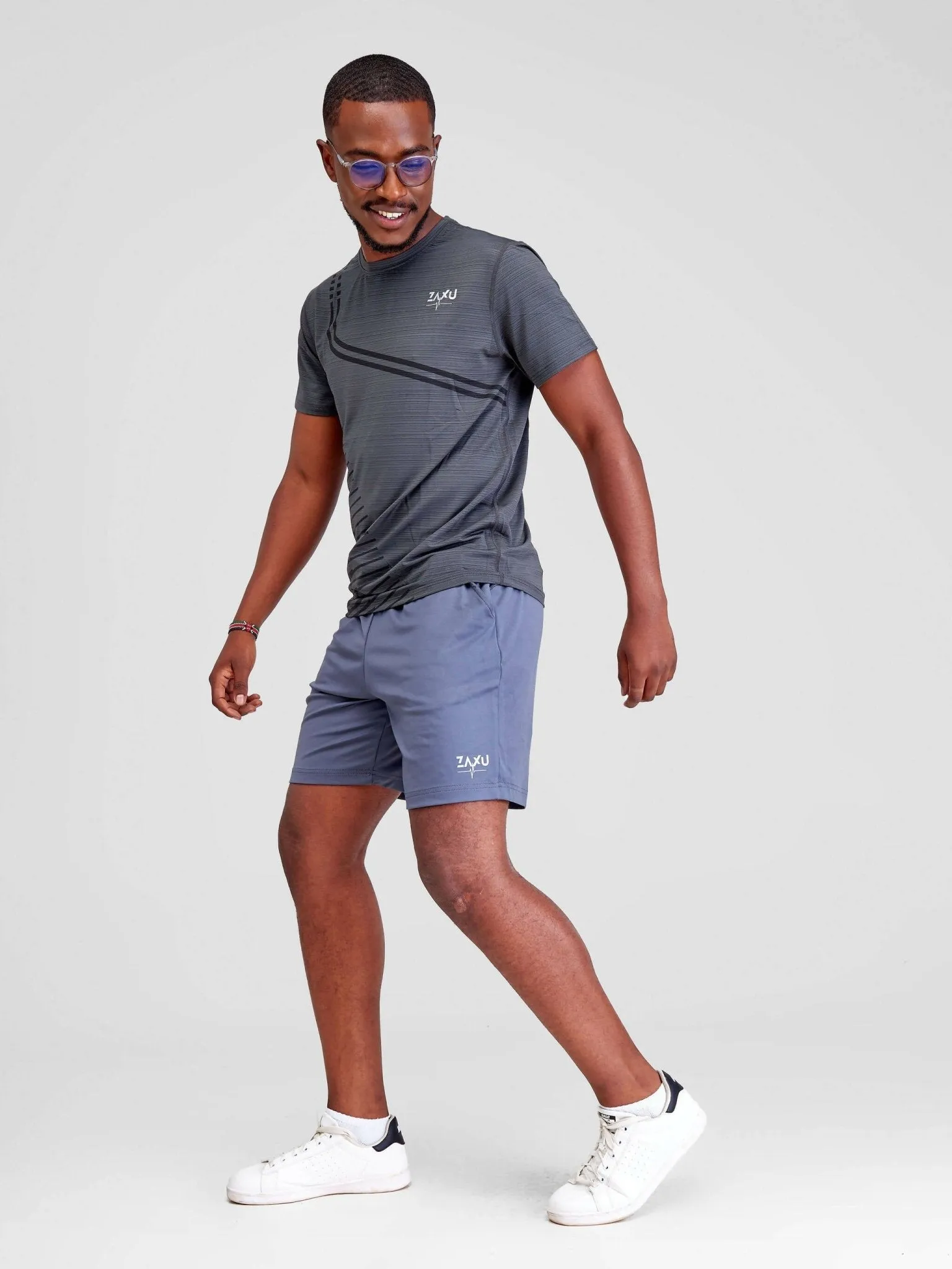 Zaxu Sports Jabali Shorts - Grey