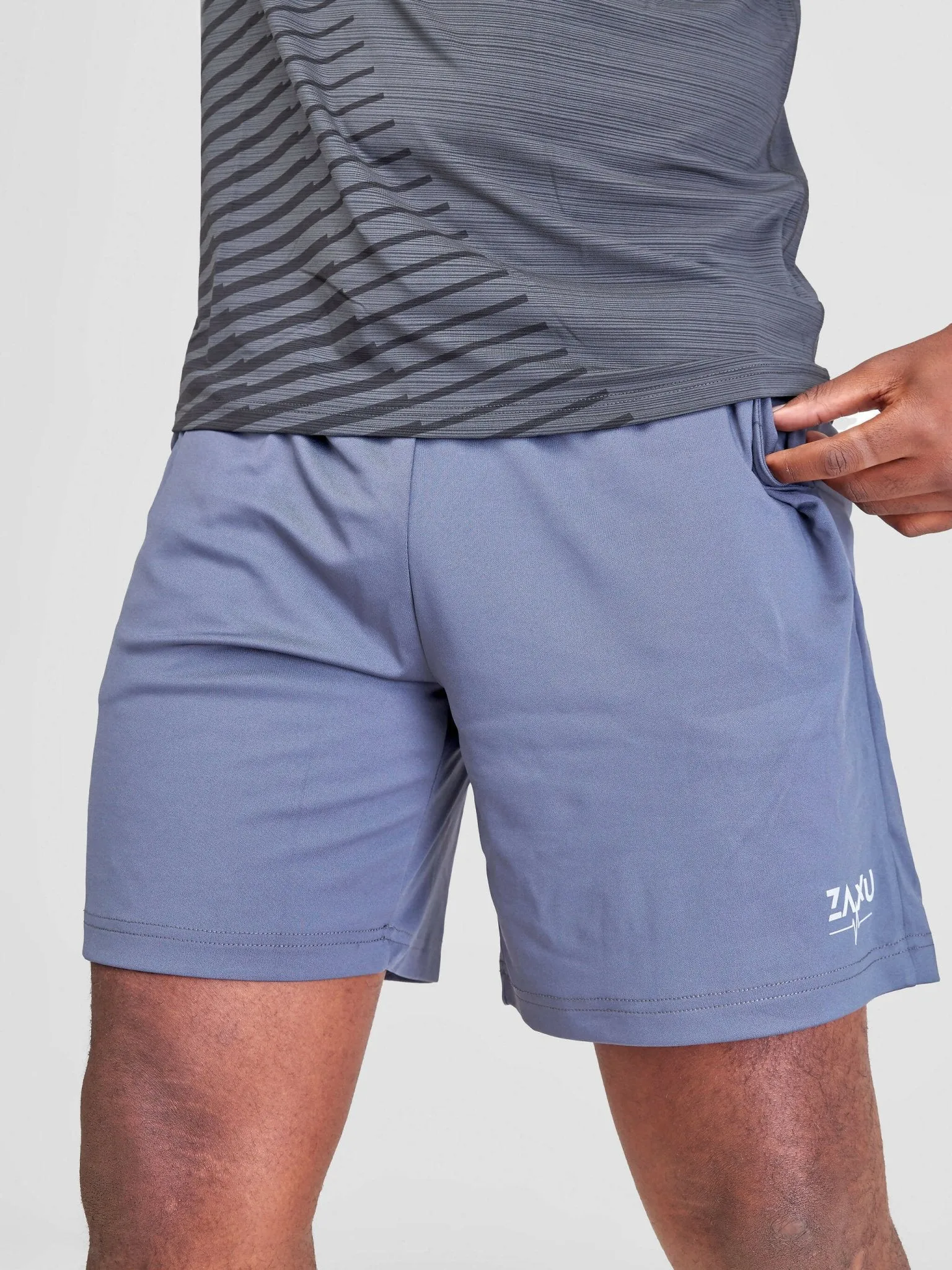 Zaxu Sports Jabali Shorts - Grey